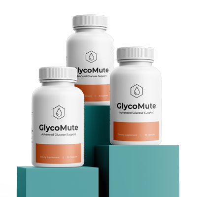 GlycoMute Blood Sugar Support — Front Label